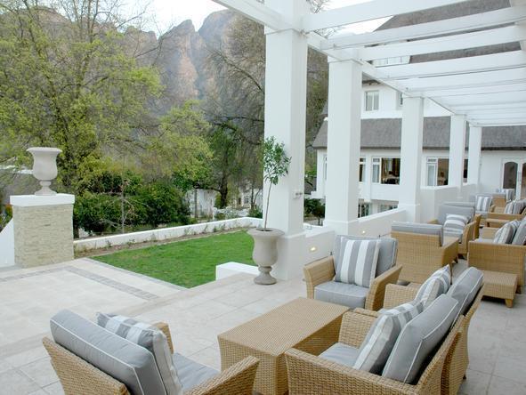 Le Franschhoek Hotel - Patio 